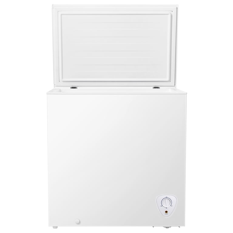 Hisense 7.0 Cu Ft Chest Freezer, White, Garage-Ready Deep Freezer