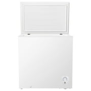 Hisense 7 Cu Ft Chest Freezer White - compact, Energy-efficient freezer ideal for bulk food storage in homes, garages, and small spaces