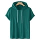 thumbnail image 1 of pstuiky camiseta de hombre, Camiseta deportiva informal de manga corta con capucha y cuello redondo para hombre ropa de hombre xl, 1 of 6