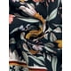 thumbnail image 5 of Vestido de verano de talla grande Agnes Orinda para mujeres, casual, bohemio, floral, con escote en V, manga 3/4, midi, corto, vestido de playa 1X negro y amarillo, 5 of 6