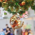 thumbnail image 2 of Pájaro De Navidad árbol De Navidad Colgando Bolas Planas De Acrílico 2022 Pájaro De Navidad árbol De Navidad Decoración Colgante Fiesta De Navidad Colgante Bolas Planas De ANGGREK  Descripción de la referencia, 2 of 5