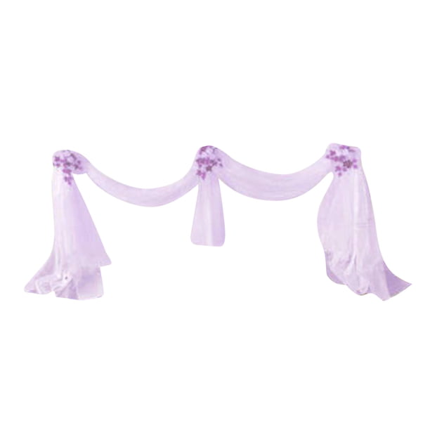 Lazo de poliéster de tul para decoración de fiestas, bodas y eventos festivos lavanda
