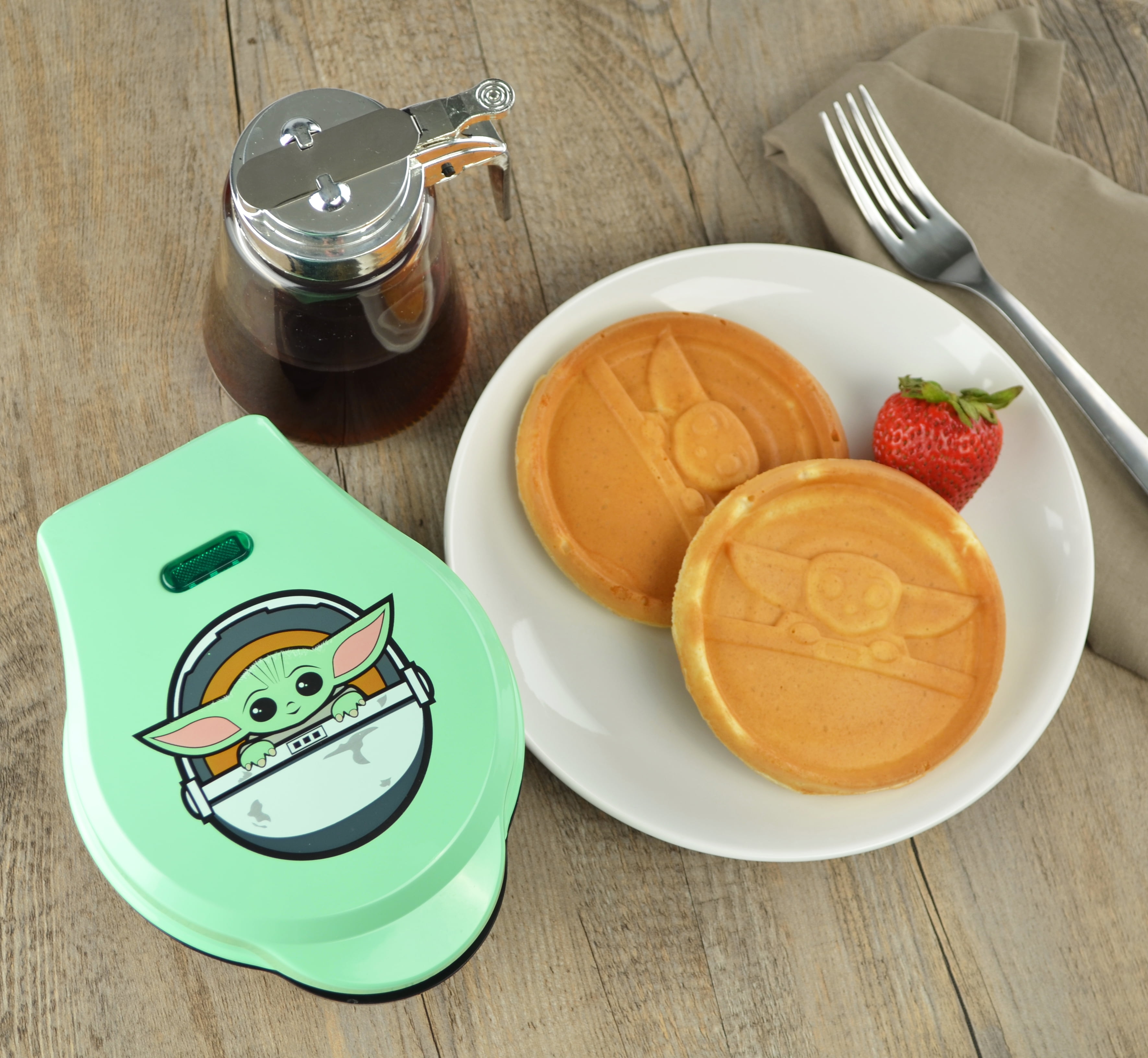 yoda mini waffle maker