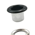 thumbnail image 6 of BLESIYA 100 Pieces Metal Eyelets Grommet Heavy Duty for Scrapbooking Belt Canvas Matt black, 6 of 8
