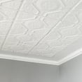 thumbnail image 3 of Great Lakes Tin Rochester Matte White 2ft x 2ft Nail Up Ceiling Tiles (5 Pack), 3 of 6