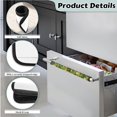 thumbnail image 5 of SEANATIVE Christmas Bell Fridge Door Handle Covers Set of 2 Washable Refrigerator Door Handle Cover Kitchen Appliance Handles Protector for Microwave Oven Dishwasher Green Xmas Decor Accessories, 5 of 7