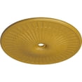 thumbnail image 3 of 51"OD x 3 5/8"ID x 3 3/8"P Galveston Ceiling Medallion (Fits Canopies up to 5 7/8"), Hand-Painted Iridescent Gold, 3 of 6