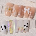 thumbnail image 7 of SmartBy 1 Box Nail Decorations Bow-knot Bears Faux Pearl DIY Crafts Creative Nail Art Rhinestones Jewelry for Nail Design, 7 of 7