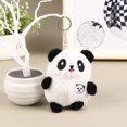 thumbnail image 1 of LLavero de peluche de oso Panda para niños, colgante de dibujos animados de 12CM, suave, mochila, bolsa de coche, llavero de decoración, regalo para niños, 1 of 5