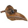 thumbnail image 1 of Máscara de pico de Doctor de la peste Steampunk Divertida máscara de pico de Halloween de látex (Caqui), 1 of 5
