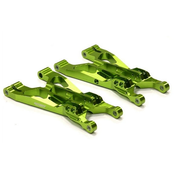 Integy RC Toy Model Hop-ups T6712GREEN Billet Machined T2 Lower Arm (2) for Savage Flux, X 4.6 2011 & Savage XL