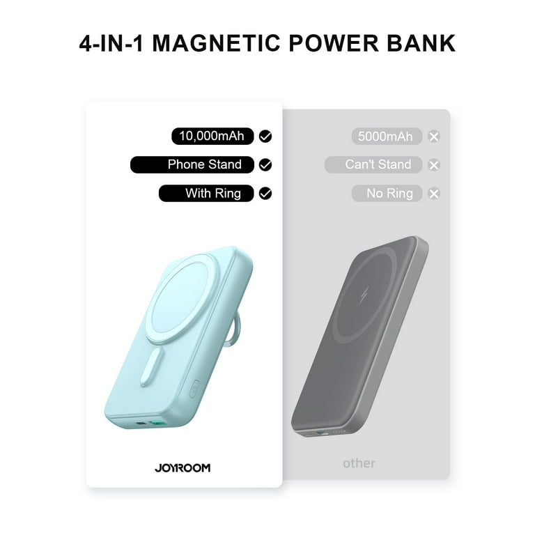 Anker Magnetic Power Bank 10,000mAh, Wireless Portable Charger, 20W Fast  Charging Battery Pack with USB-C, Magsafe-Compatible with Magsafe,iPhone