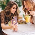 thumbnail image 5 of for iPhone 13 Pro Case with Camera Lens Protector, Logo View for Women Girls, Soft Slim Phone Cases for iPhone 13 Pro Clear Ultra-Thin Back Cover (Purple), 5 of 10
