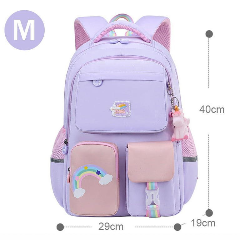 Girls Backpack,School Backpacks for Girls, Cute Book Bag with Compartments  for Teen Girl Kid Students Elementary Middle School, Kids' School Bag