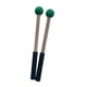 thumbnail image 3 of 2 piezas de baquetas de silicona y mazo de platillo para kit de xilófono profesional y Verde, 3 of 9