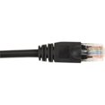 thumbnail image 4 of Black Box Network Services CAT5EPC-020-BK CAT5e 100 MHz Ethernet PVC Patch Cable, UTP - Snagless, Black - 20 ft., 4 of 8