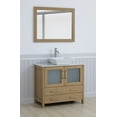 thumbnail image 6 of Vanity Art 36" Single Sink Freestanding Bathroom Vanity Set with Engineered Marble Top and Mirror, 6 of 10