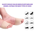 thumbnail image 5 of 2 Pair 4 Half Toe Bunion Sleeves with Gel Ball Sole Pads Cushion for Women and Men,Forefoot Metatarsal Pads for Metatarsalgia Pain Relief, Diabetic Foot, Mortons Neuroma, Calluses, 5 of 6