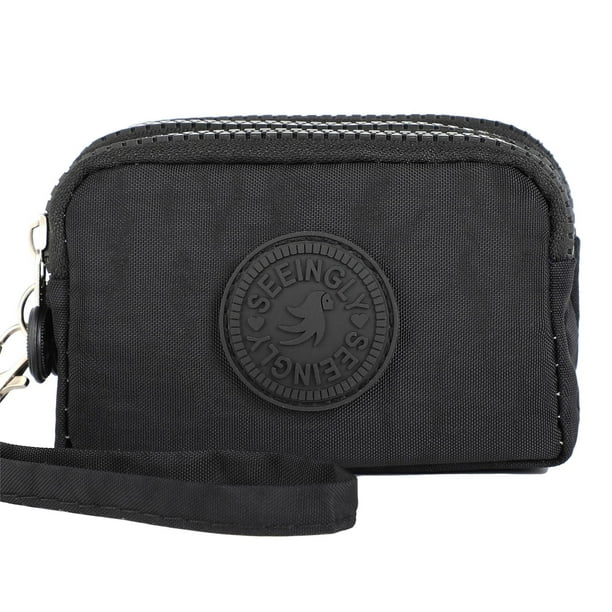 Monedero de regalo, sencillo, impermeable, con cremallera de nailon, para llaves