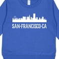 thumbnail image 3 of Inktastic San Francisco California Skyline Ca Cities Toddler Sweatshirt, 3 of 4