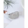 thumbnail image 5 of Women's Vintage Flower Ring with Micro-inlaid Diamond Accent Fashion Personality Ring Luxury Electroplated Ring for Women Anniversary Ring Party Jewelry, 5 of 7