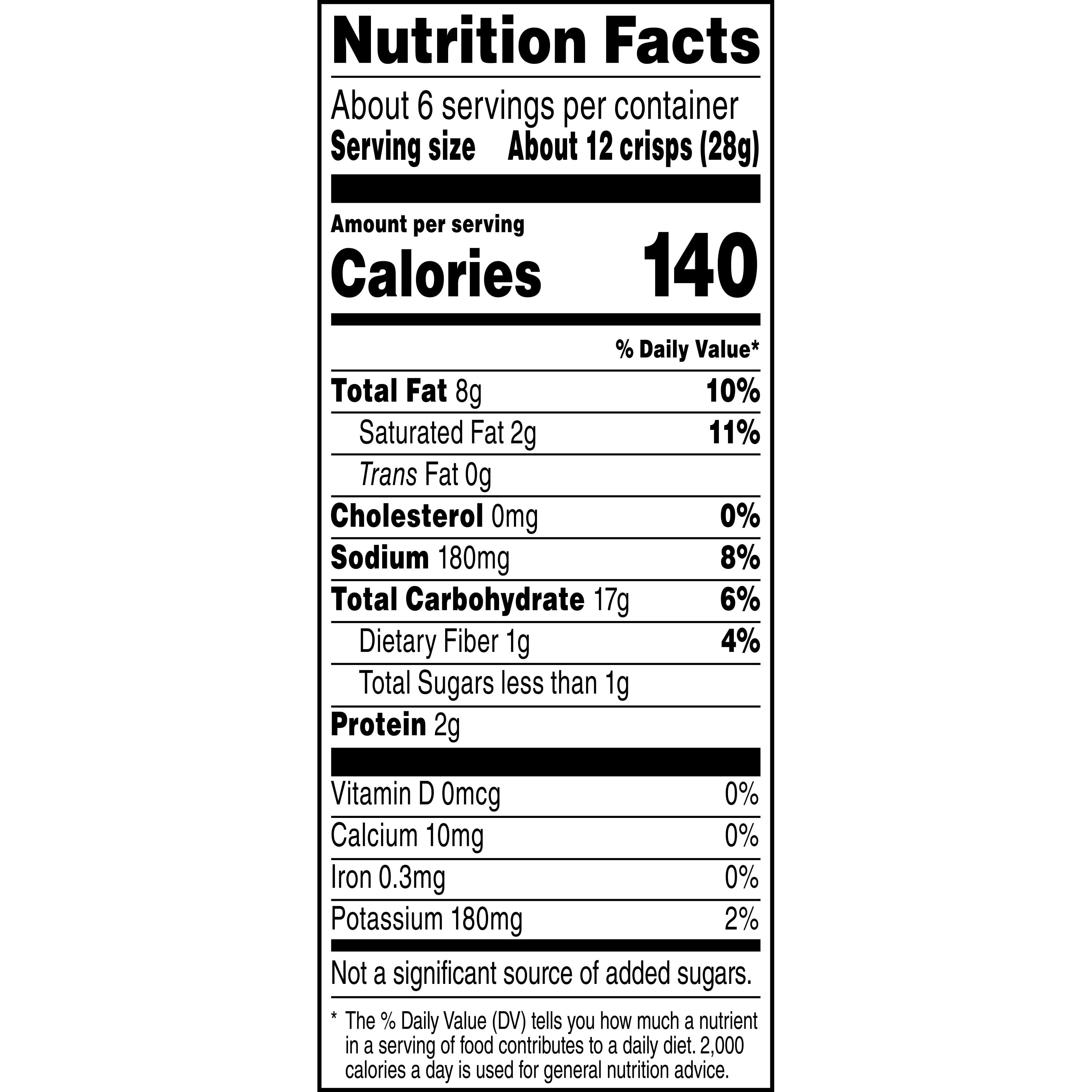 Lay's Stax Potato Crisps Buffalo Wings with Ranch Flavor 5.5 oz.