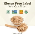 thumbnail image 2 of GF Harvest Gluten Free Organic Quick Oats, 32 Ounce Bag 32 Ounce Bag (Pack of 1), 2 of 7