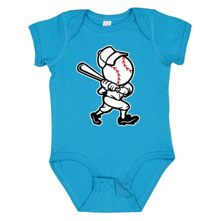 

Inktastic Baseball Character Gift Baby Boy or Baby Girl Bodysuit
