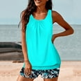 thumbnail image 3 of TINZ Comfortable Relaxed Fit Casual Apparel For Daily Wear Ideal For Spring Summer And Autumn Easy To Clean And Maintain Older Womens Bathing Suits Swimsuit Top Small Swim Shorts for Juniors, 3 of 5
