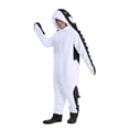 thumbnail image 2 of Maqroz Unisex Adult Killer Whale Onesie Animal Pajamas Long Sleeve Cosplay Costume Halloween Party Jumpsuit Winter Warm Sleepwear Novelty Outfit, 2 of 6