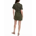 thumbnail image 2 of Velvet by Graham & Spencer womens  Stretch Utility Dress, m, Green, 2 of 3