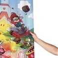 thumbnail image 2 of Cortina de ducha de Mario, juego de cortinas de ducha con dibujos animados encantadores para niños, niñas, dormitorio universitario, baño, accesorios de decoración de bañera a prueba de agua con 12, 2 of 8