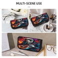 thumbnail image 5 of Bingfone Rock Skull Singer Print Pencil Case Large Capacity Pencil Pouch Pen Bag Office Stationery Organizer Multifunctional Pencil Bag for Women & Men, 5 of 6