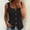 Black, variant on Women Tailored Fitted Sleeveless Waistcoat Square Neck Button Front Blazer Vest Flap Pocket Design Casual Office Outfit Pink M