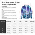 thumbnail image 6 of Fotbe Night At Lake Aurora 1 Men's Women's UPF 50+ Sun Protection Jacket Hooded Cooling Shirt with Pockets Hiking Outdoor Performance-Large, 6 of 8