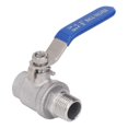 thumbnail image 2 of 1/2in Male Female Thread NPT Ball Valve Stainless Steel 24mm Outer Diameter Water Shut Off Ball Valve 1000WOG, 2 of 4