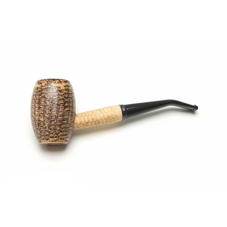 Missouri Meerschaum - Country Gentleman Corn Cob Tobacco Pipe - Bent (Best Meerschaum Pipe Maker)