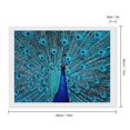 thumbnail image 2 of Diamond Art Kits for Adults, Beautiful Blue PeacockDiamond Painting Kits for Beginners, Frameless Round 5D Full Drill Diamonds Art Pictures Gem Art Crafts Home Decor Gifts, 2 of 8