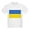 White, variant on - Ukraine Flag T Shirt - Light T-Shirt Kids XS-XL