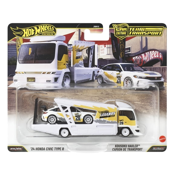 Vehículo de Juguete Mattel Mattel Hot Wheels Auto Transportador Legends