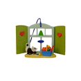thumbnail image 2 of GRAU 4258 Graupner Ornament - Cat with Yarn-Window, 2 of 2