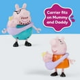 thumbnail image 6 of Peppa Pig Peppa's Family of Five with Baby Evie in Carrier, Poseable Figures Hold Hands, Preschool Toys, Boys and Girls, Ages 3 and up, 6 of 11