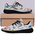 thumbnail image 3 of Happy Mother's Day Flowers Shoes Sneakers Black Size 10.5, 3 of 7