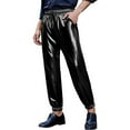 thumbnail image 1 of Men's Soft Comfy Loose Wide Leg Performance Sweatpants - Sports Running Cuffed Pants for Daily Use, 1 of 5