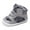 Grey, variant on Rovga Toddler Shoes For Kids Summer Children Boys And Girls Sports Shoes Flat Sole Round Head High Top Lace Up Comfortable Colorblock Casual Style