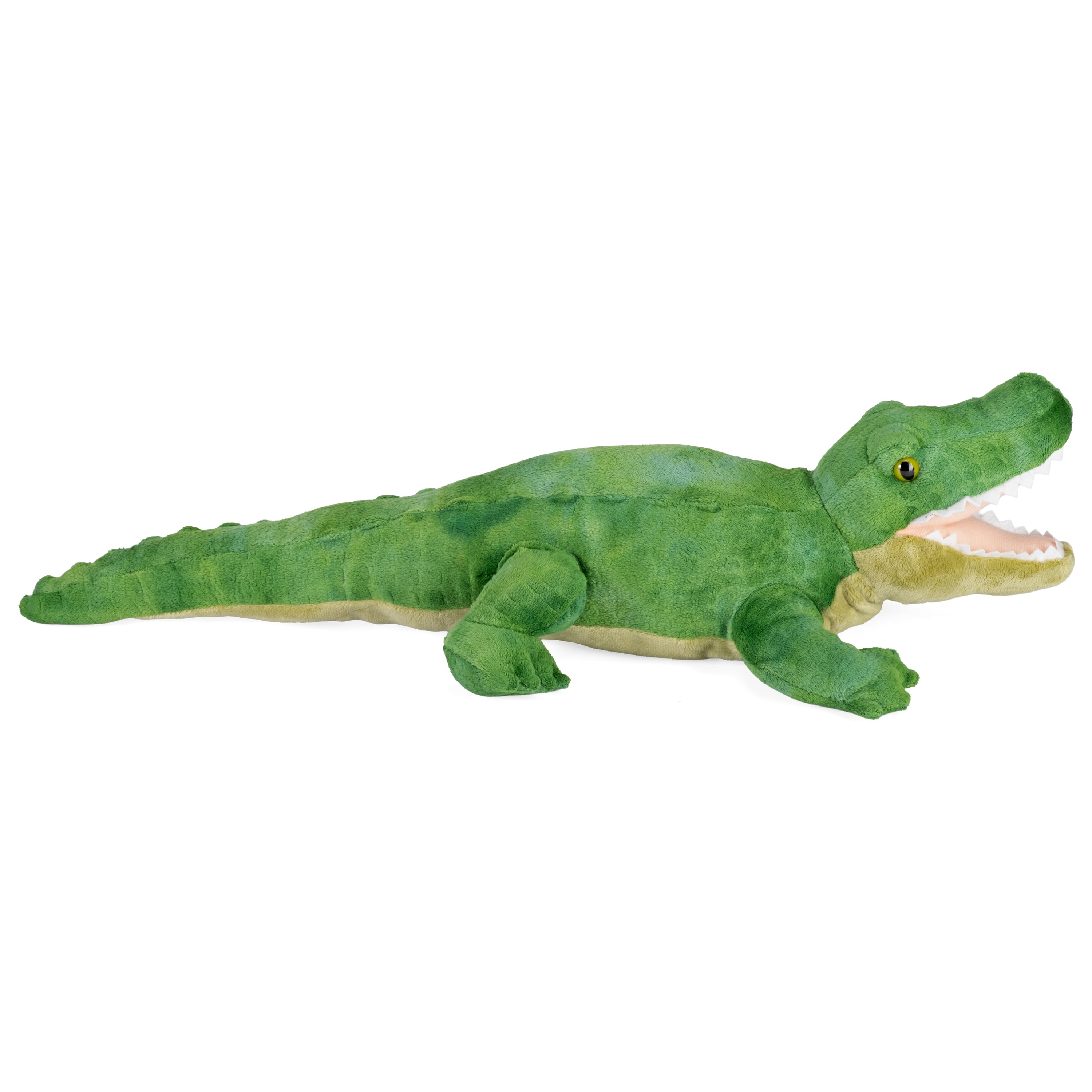 Wild Republic Green Alligator Plush, Stuffed Animal, Plush Toy, Gifts For Kids, Cuddlekins, 12 Inches