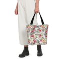 thumbnail image 2 of Ratiio Roses Mixed Zebra Print Shoulder Bag for Women, Polyester Crossbody Purse Lightweight Handbag for Daily Travel and Casual Use, 2 of 6