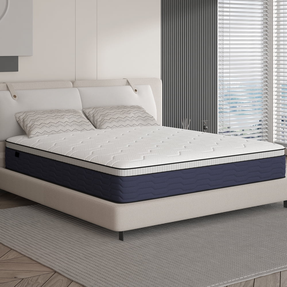 Full Size Hybrid Mattress, Z-HOM Classic 10 inch Foam Euro Full Size Hybrid Mattress, Z-HOM Classic 10 inch Foam Euro