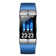 thumbnail image 1 of Reloj inteligente Frecuencia cardíaca Presión arterial Pronóstico del tiempo Pulsera deportiva Pulsera de fitness - Azul Inevent EL2117-03B, 1 of 7