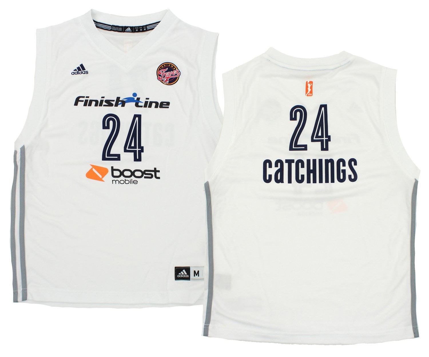 White WNBA Kids Indiana Fever Tamika Catchings #24 Chase Jersey